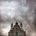 St Andrew`s Church, Kyiv Royalty Free Stock Photo